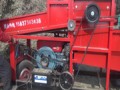 2013版柴油机驱动花生秧揉切机工作视频