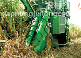 约翰迪尔(John Deere)CH330新型甘蔗收割机适用于倒伏甘蔗的特殊功能部件